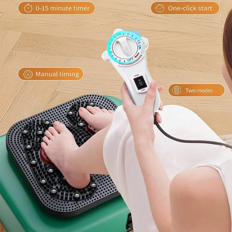 High Frequency Hot Sale Deep Tissue Massage Machine Blood Circulation Body Vibration Foot Massager for Relaxation and Comfort