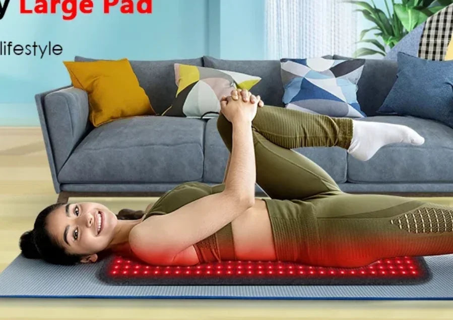 HLKGO Photobiomodulation and Heat Therapy Pad 850nm Infrared Relief