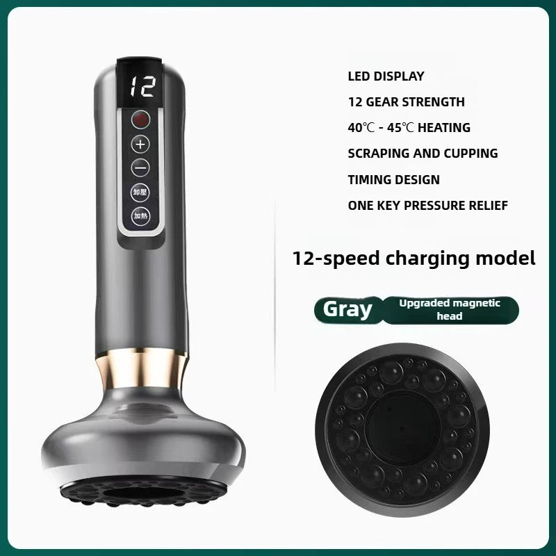 KEMOKO Electric Cupping Massager Vacuum Suction Cup Therapy