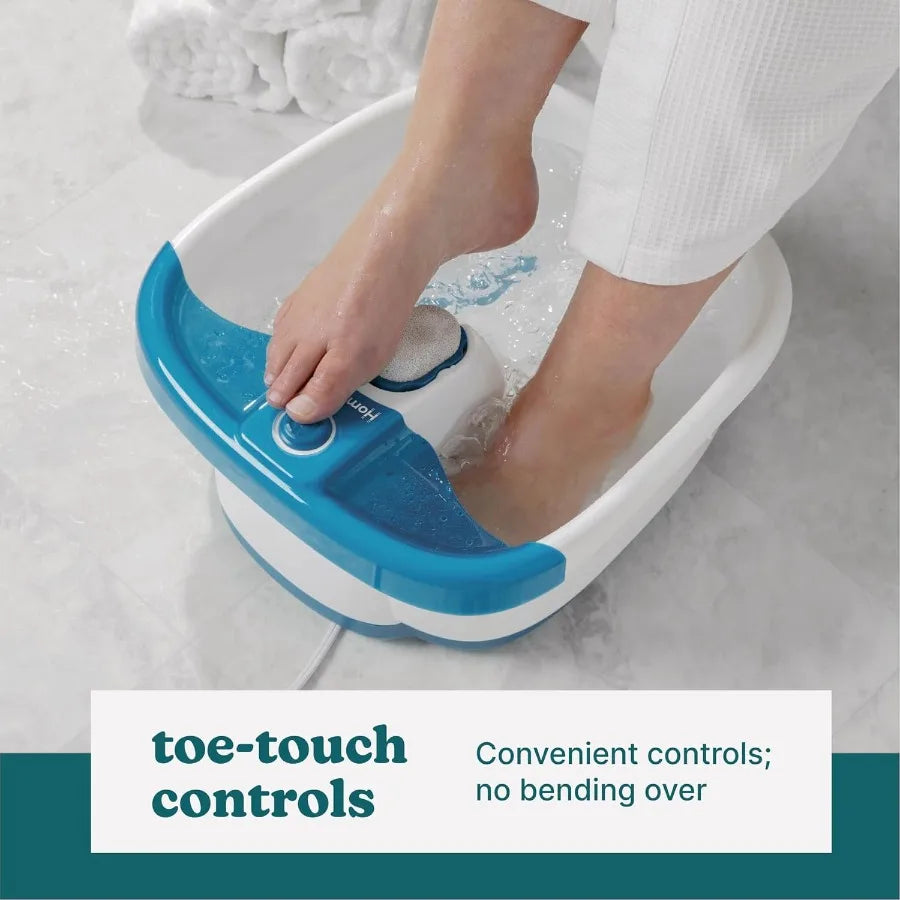 TLX Bubble Mate Toe Touch Foot Spa With Raised Nodes