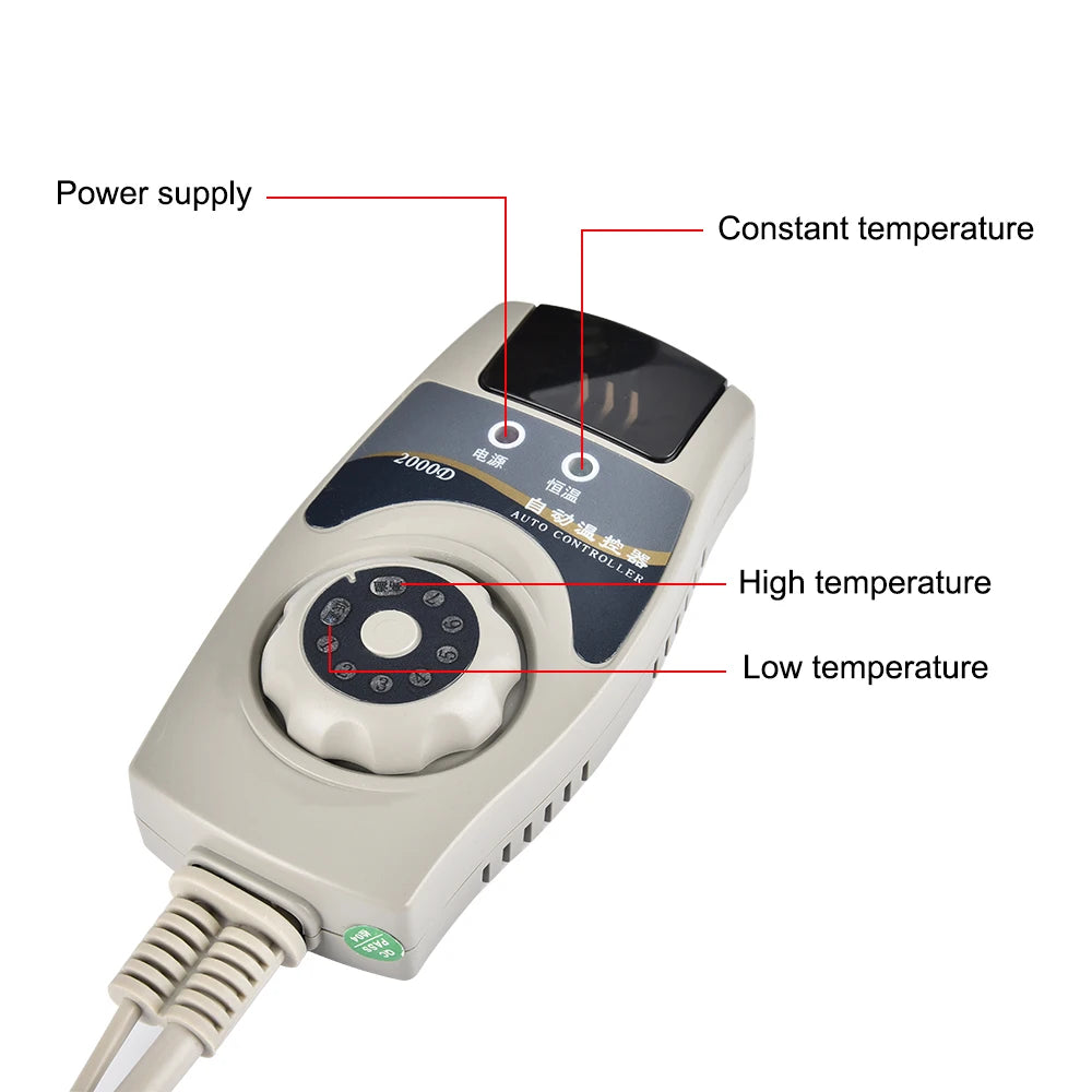 Moajaza Infrared Heating Foot Massager With Back And Neck Therapy
