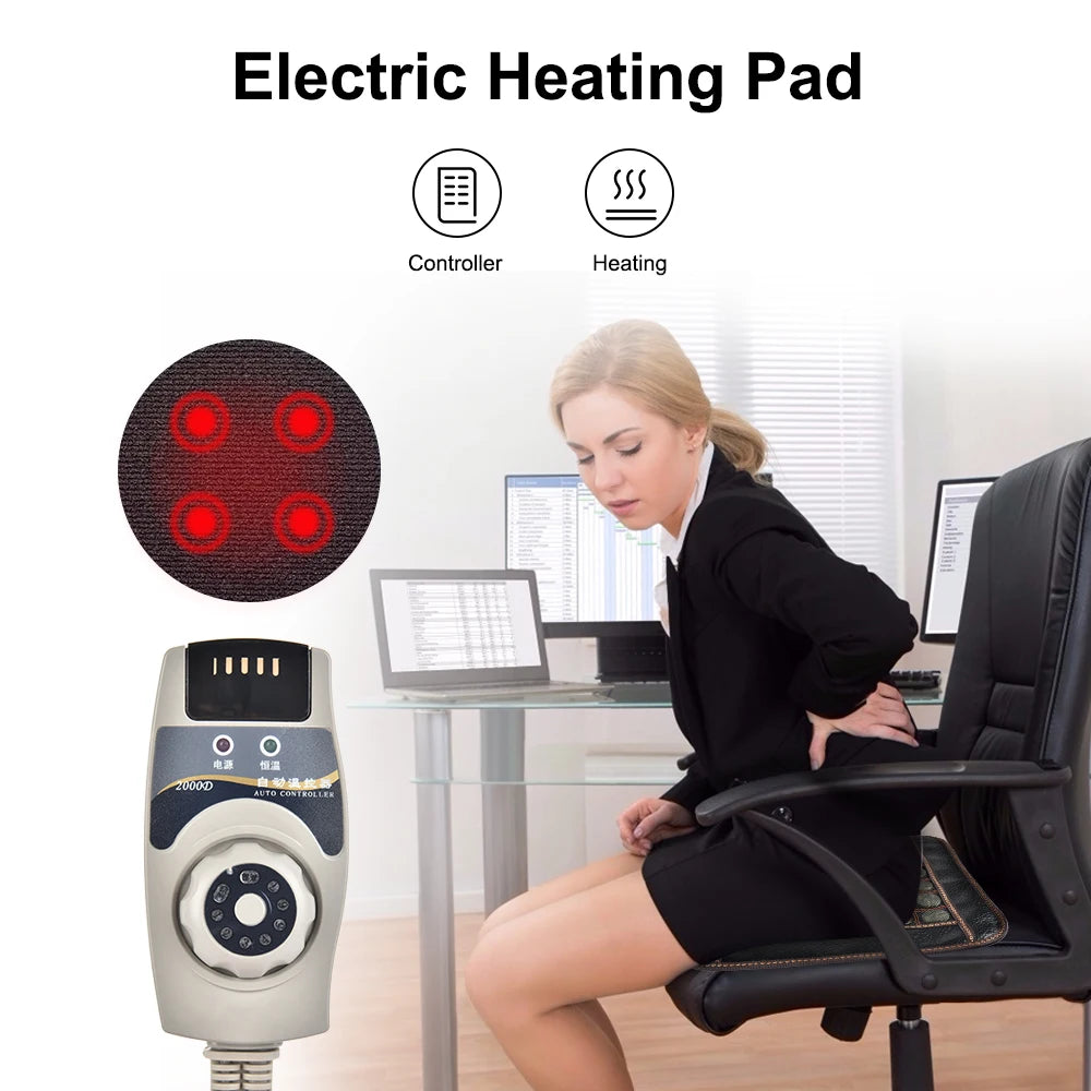 Moajaza Infrared Heating Foot Massager With Back And Neck Therapy