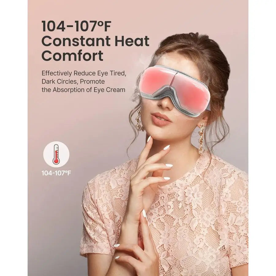 Eyeris Eye Massager With Heat For Migraine Sleep Mask