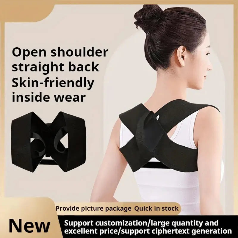 Adjustable Posture Corrector Belt For Upper Back And Clavicle Support