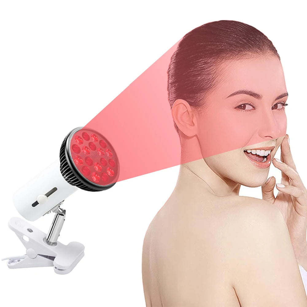 ZONGKUNG Light Therapy Lamp With Holder 660nm 850nm Infrared Combo