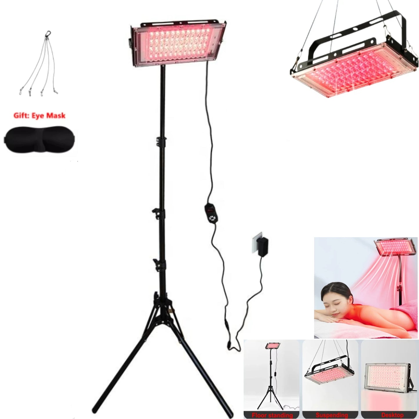 ZONGKUNG Red And Near Infrared Light Therapy Device With Stand