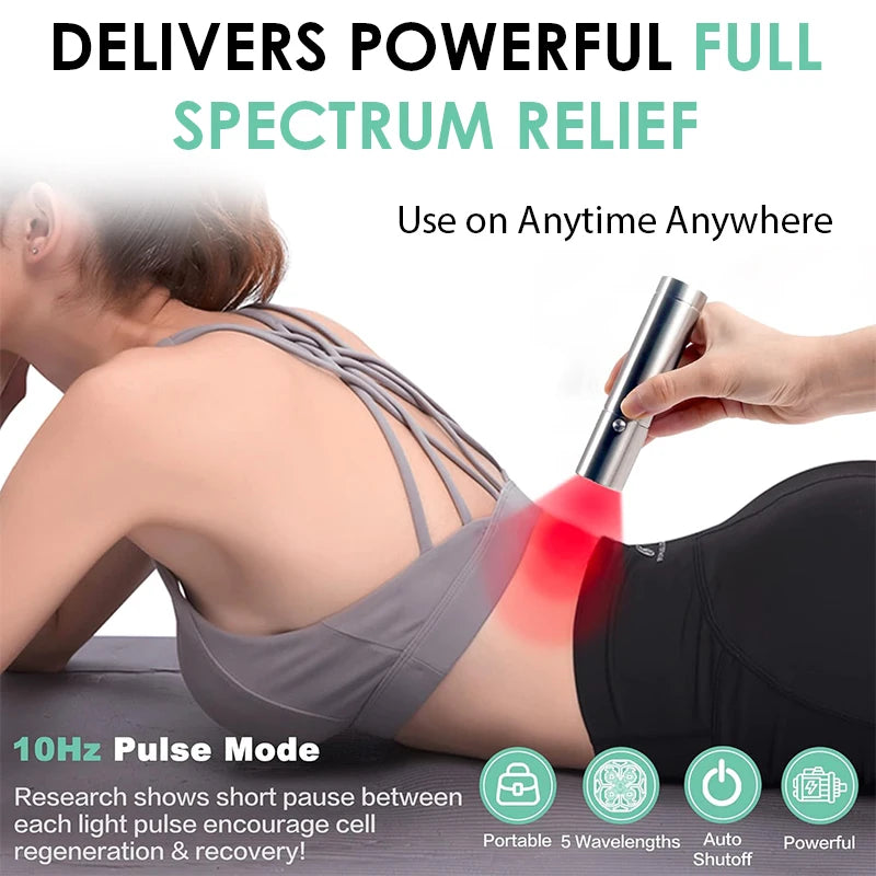 KEMOKO Red Light Therapy Pen for Skin Care Relief Device