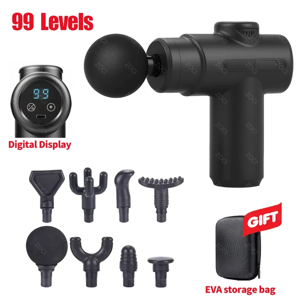 ZOCI Fascia Gun Mini 99 Levels Handheld Massage Massager