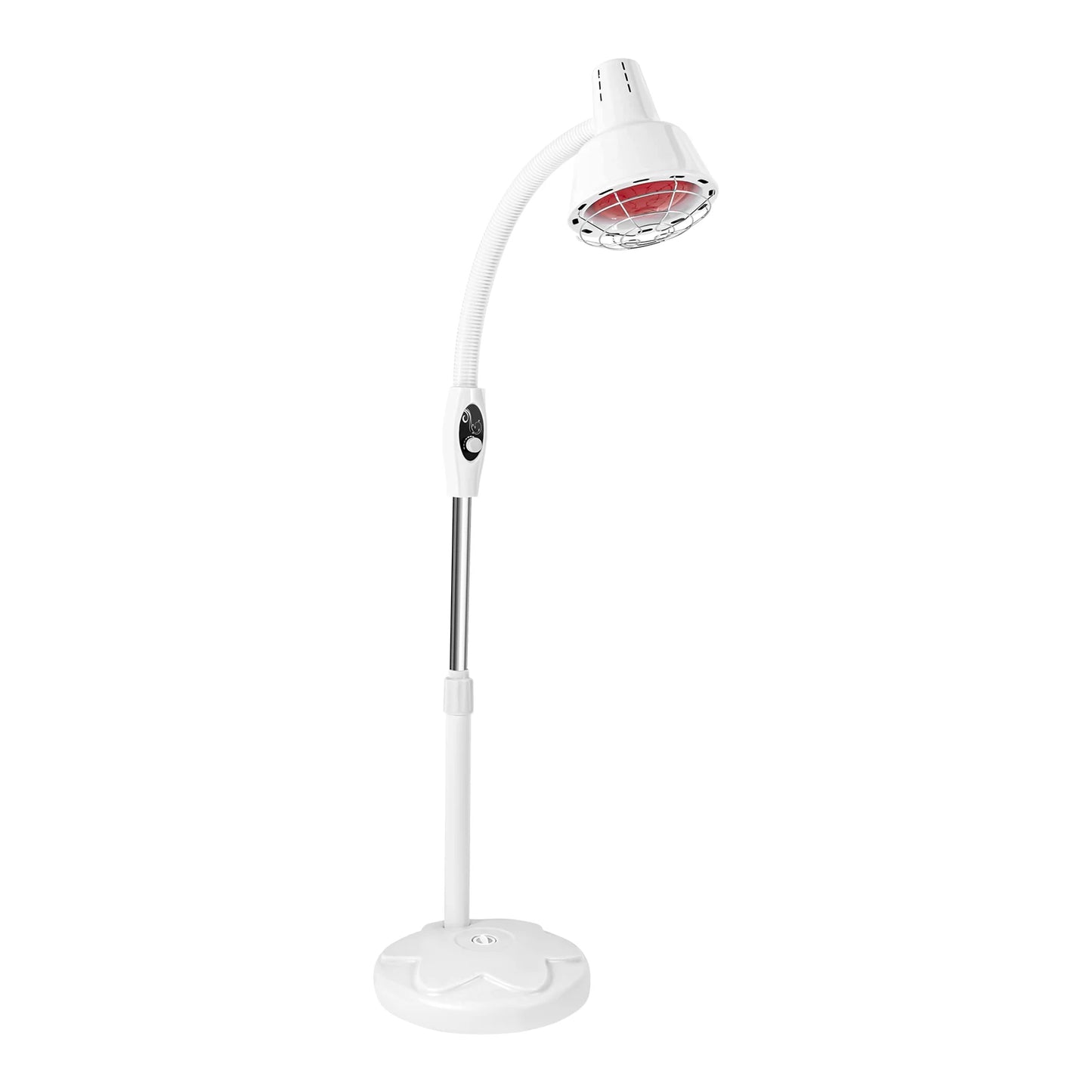 Infrared Light Therapy, 275W Near Infrared Heat Lamp Floor Stand Red Standing Lamp Set Therapy Bulb Muscle Pain Relief