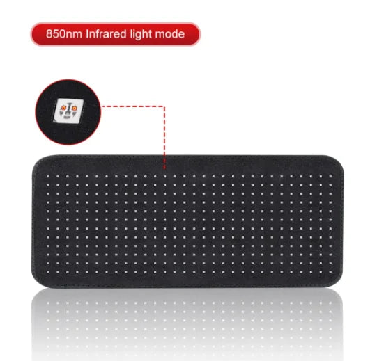 HLKGO Photobiomodulation and Heat Therapy Pad 850nm Infrared Relief