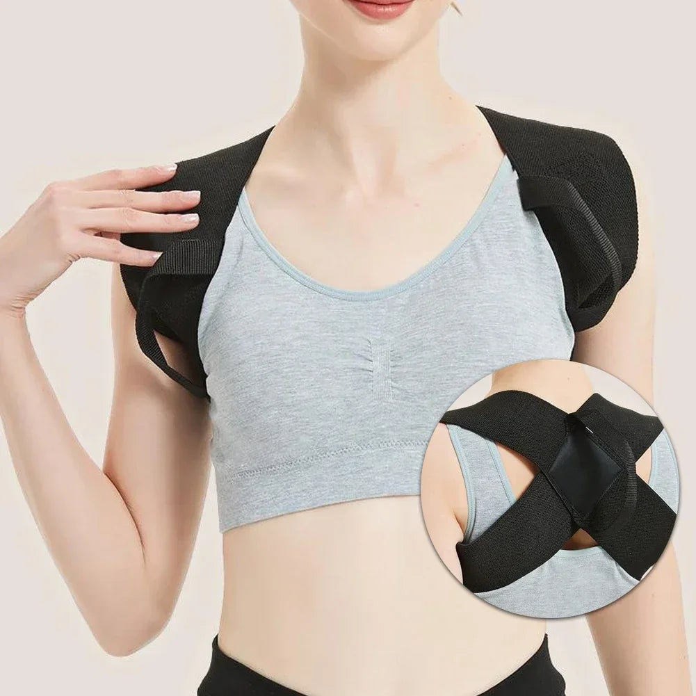Adjustable Posture Corrector Back Brace For Men And Women