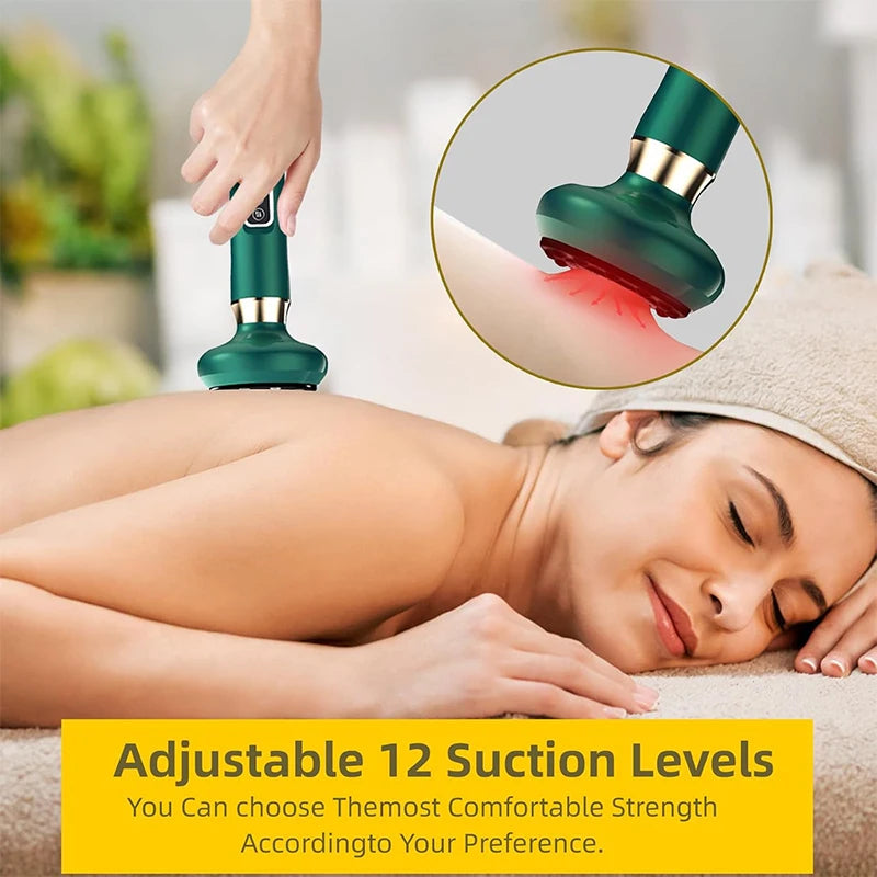 KEMOKO Electric Cupping Massager Vacuum Suction Cup Therapy