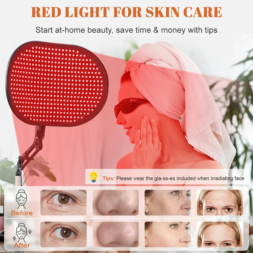 Astarexin 432Pcs Red Light Therapy Bracket Mat Near Infrared