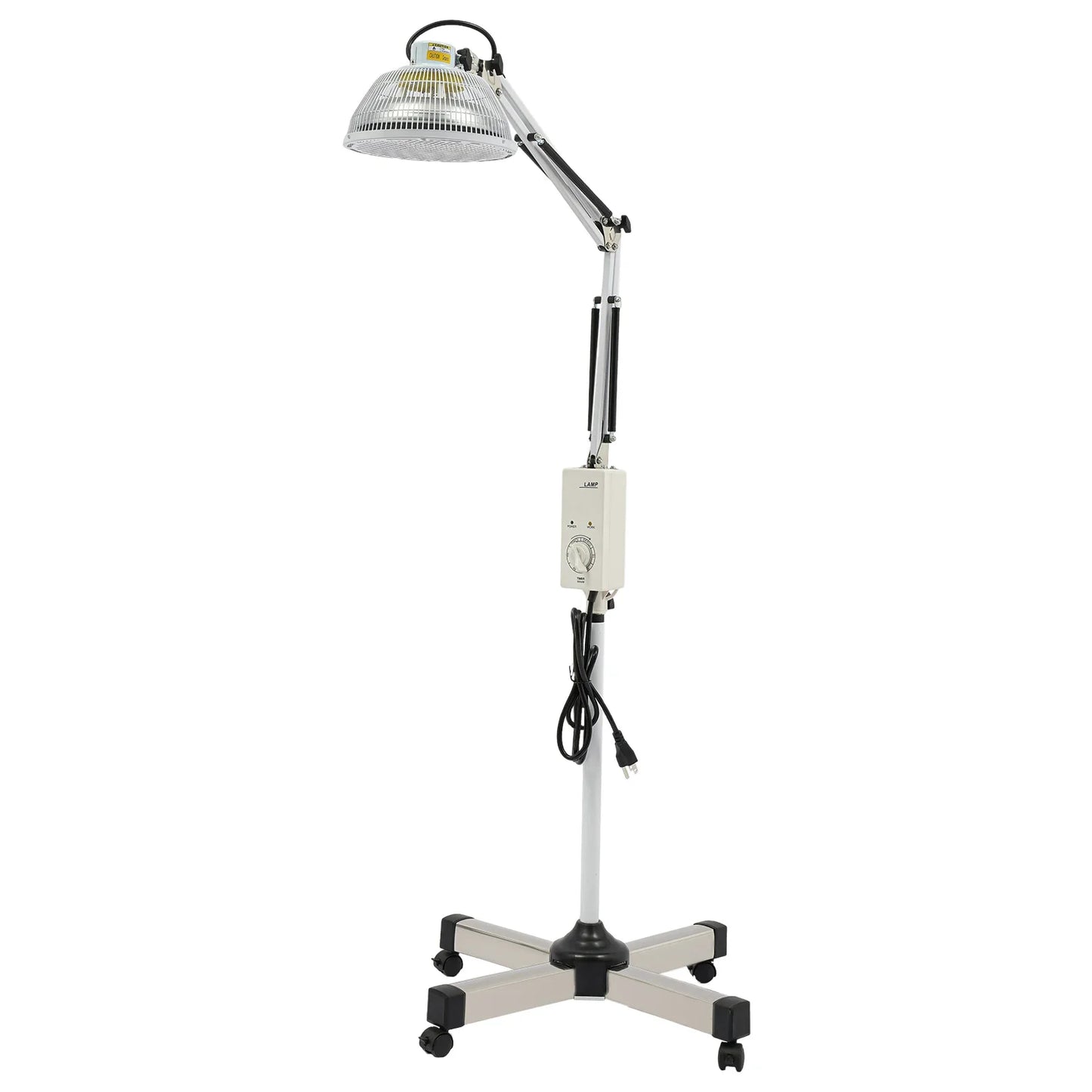 Bymaocar 250W Infrared Heat Therapy Mineral Lamp with Rotating Head