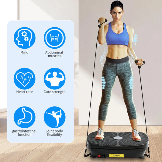 Vibration Plate Exercise Machine Whole Body Workout Shake Platform