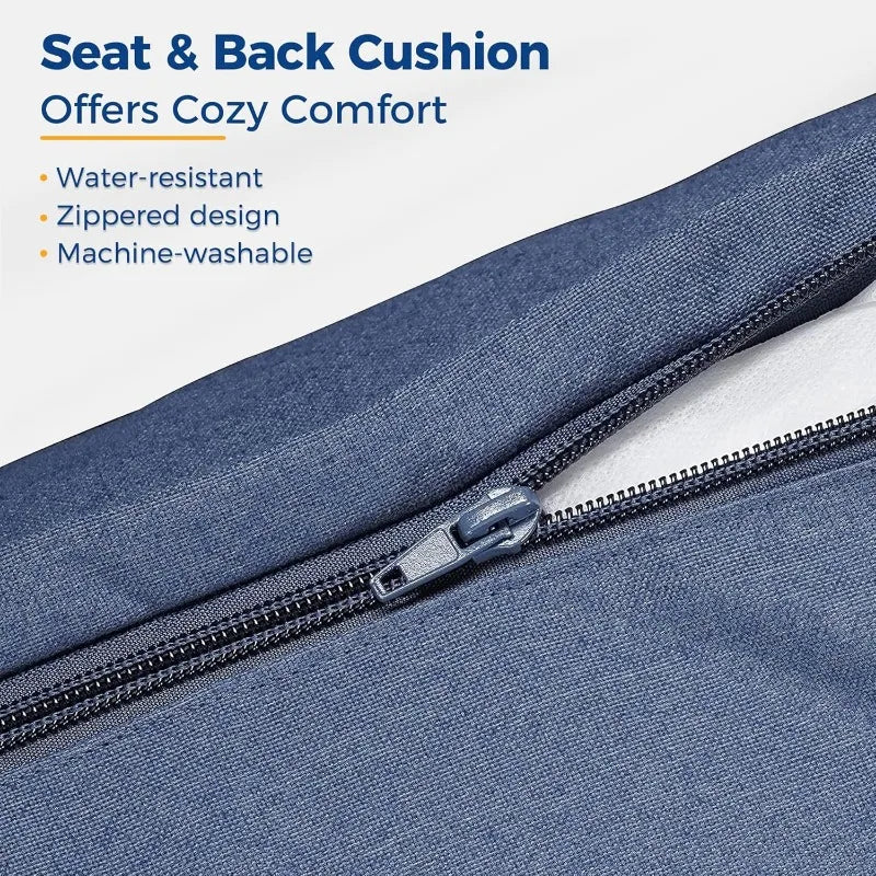 OEING Wisteria Lane Outdoor Patio Furniture Set All Weather