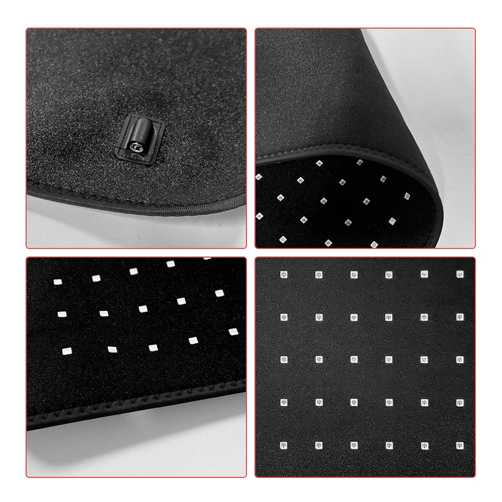 Red Light Therapy Pad 660nm 850nm For Waist Back Shoulders