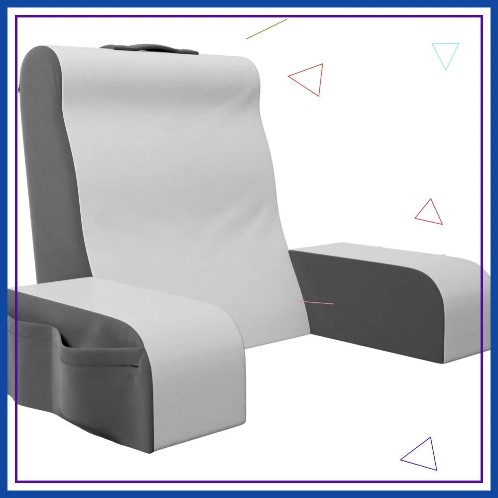 Wedge Reading Pillow With Arms for Bed and TV Backrest