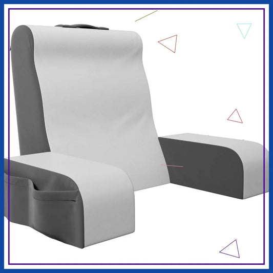 Wedge Reading Pillow With Arms for Bed and TV Backrest