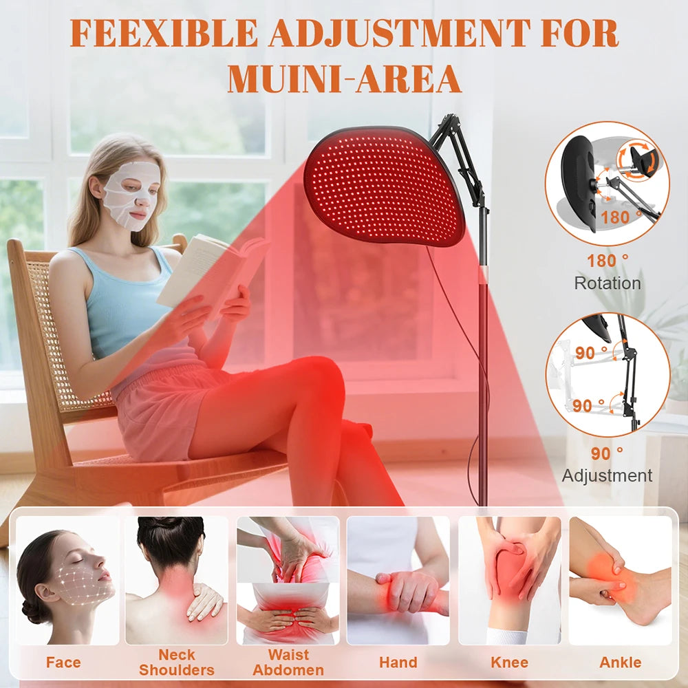 Astarexin 432Pcs Red Light Therapy Bracket Mat Near Infrared