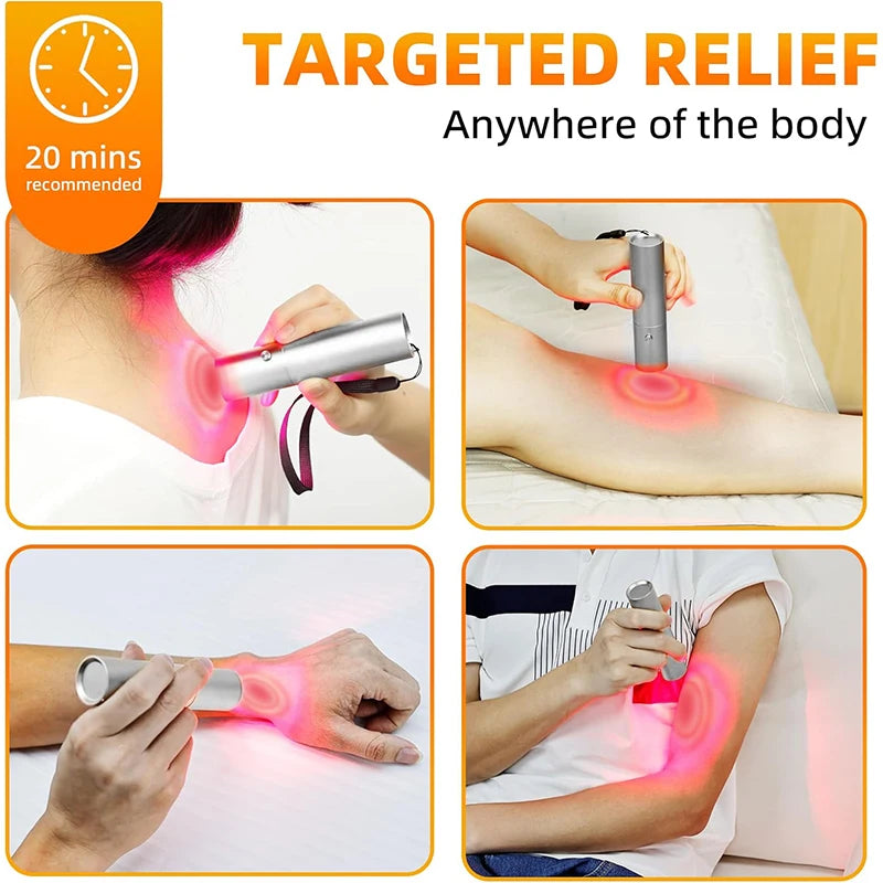 KEMOKO Red Light Therapy Pen for Skin Care Relief Device