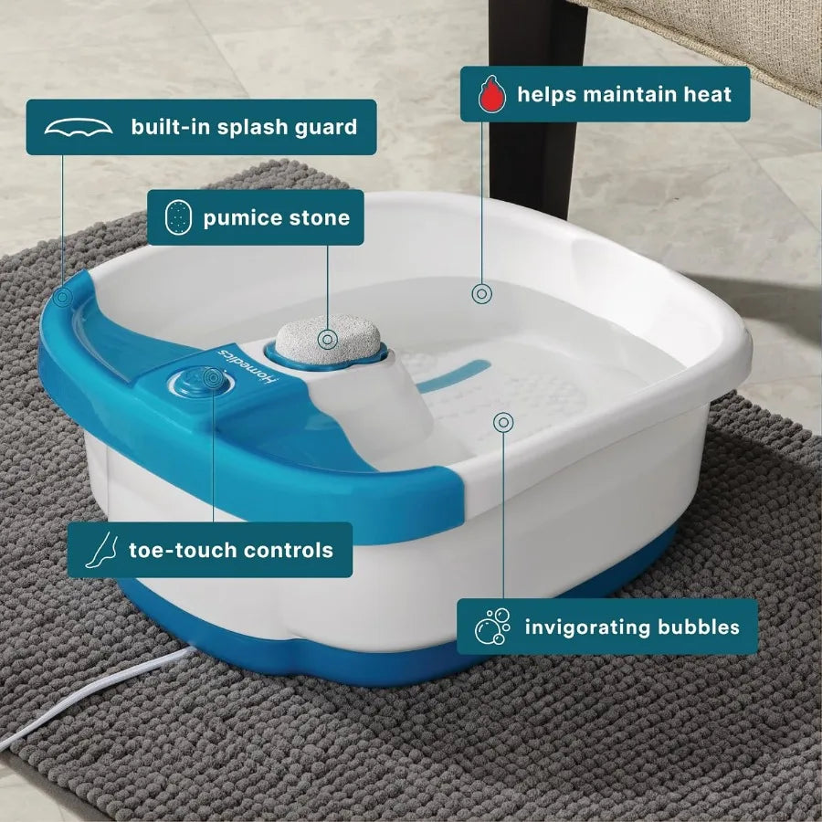 TLX Bubble Mate Toe Touch Foot Spa With Raised Nodes