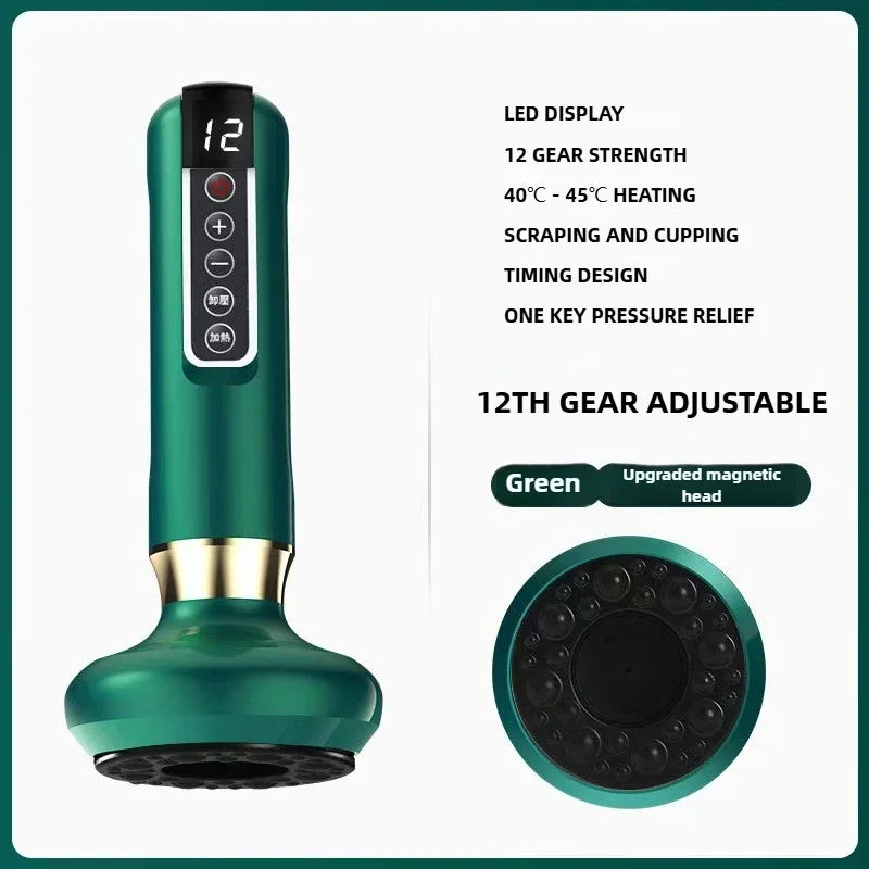 KEMOKO Electric Cupping Massager Vacuum Suction Cup Therapy