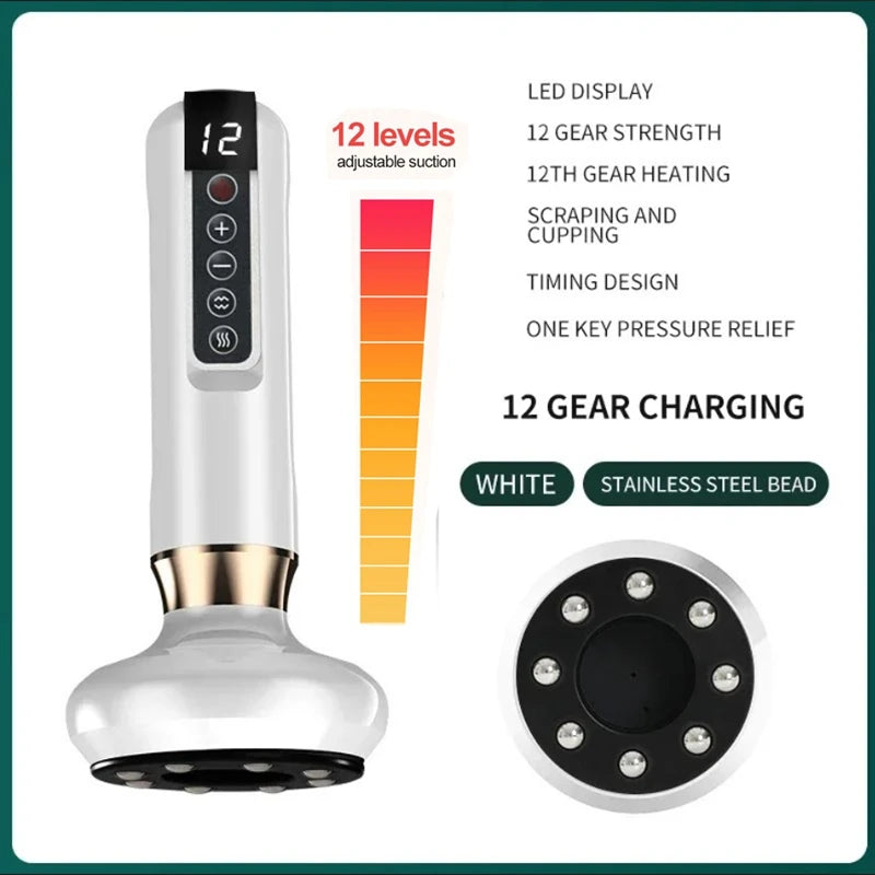 Smvp Anti Cellulite Infrared Thermo Cupping Massager Suction Rechargeable