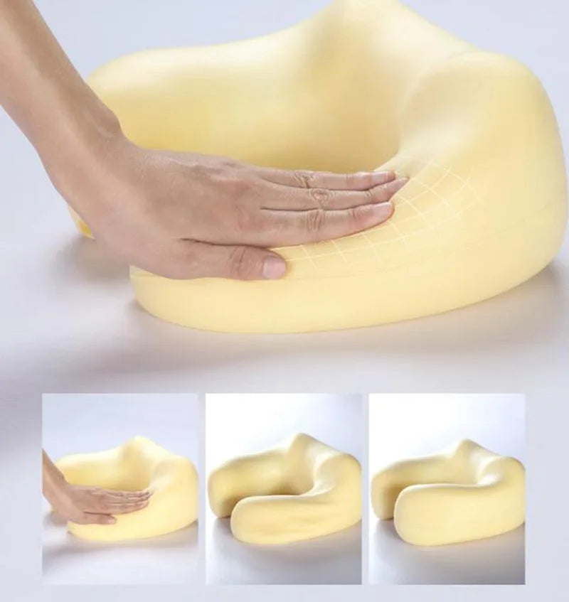 HANRIVERE Massage U Shaped Pillow For Shoulder And Neck Care