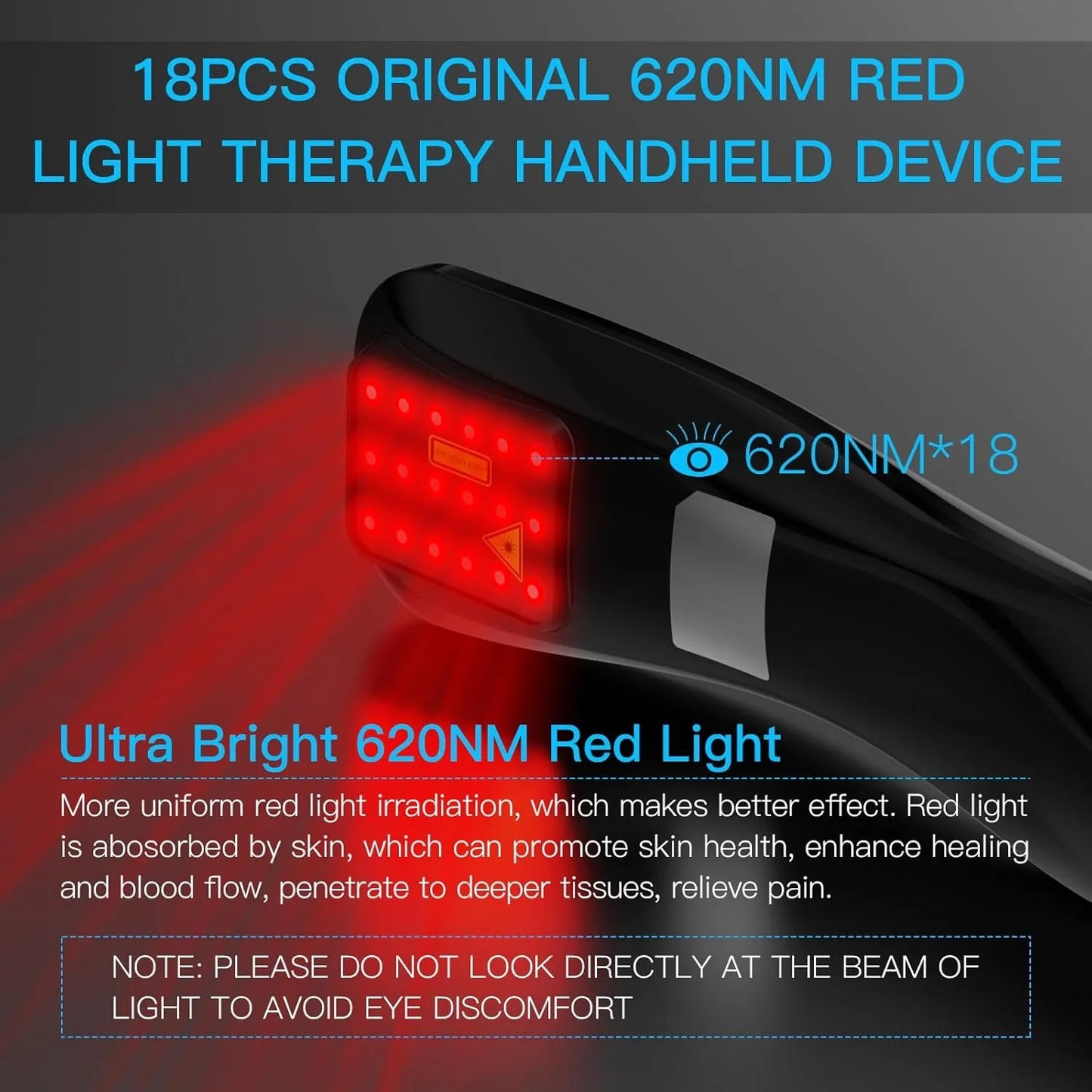 KTSElectronic Portable LLLT Therapy Device for Body Pain Relief