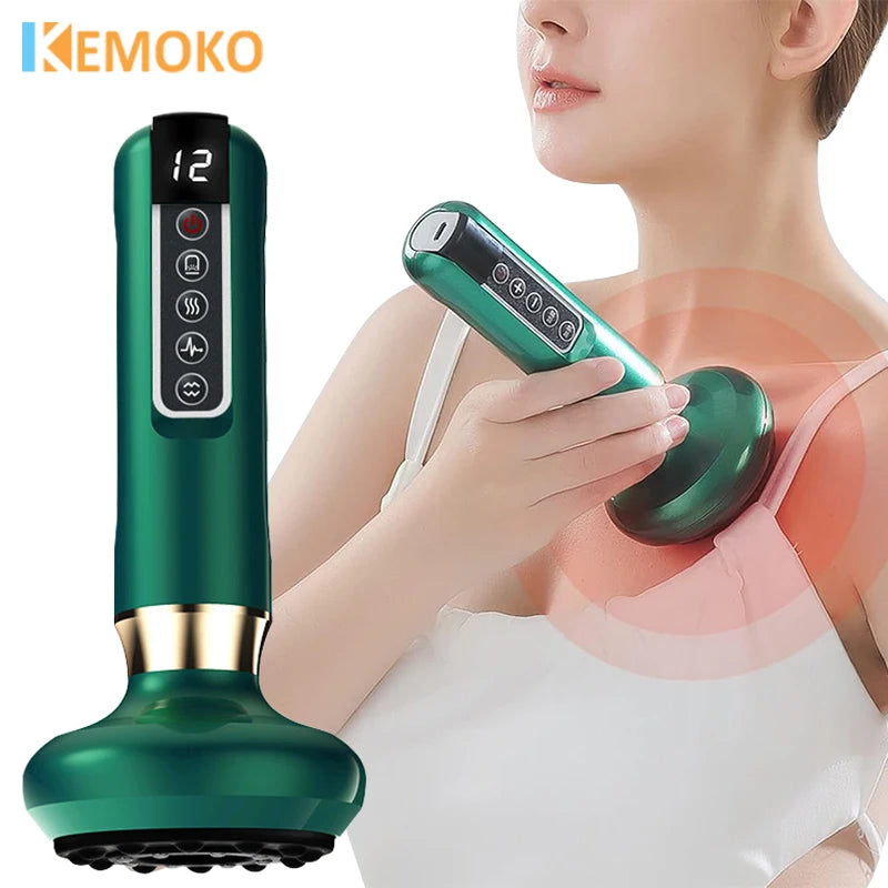 KEMOKO Electric Cupping Massager Vacuum Suction Cup Therapy