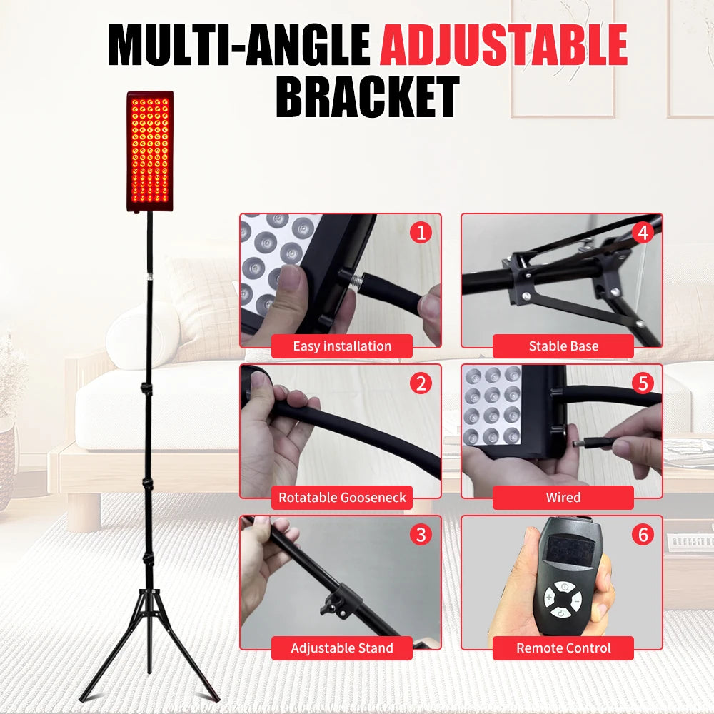Red Light Therapy Device For Face And Body 660nm 850nm