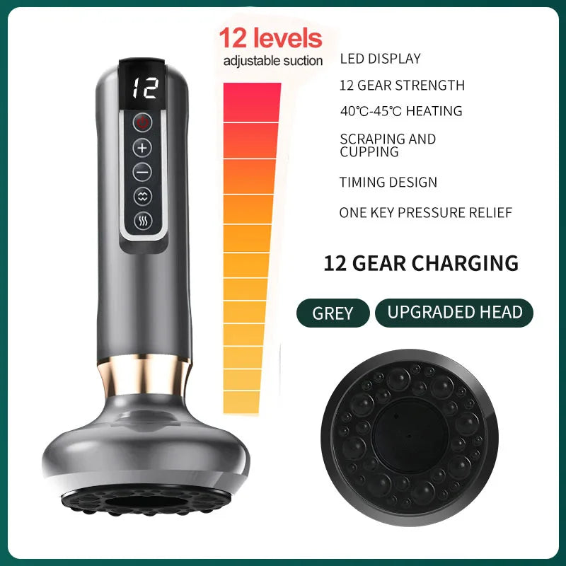 Smvp Infrared Rechargeable Anti-Cellulite Suction Massager for Full Body