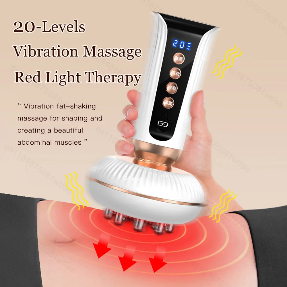 Voguish EMS Guasha Massage Brush Full Body Meridian Lymphatic Detox