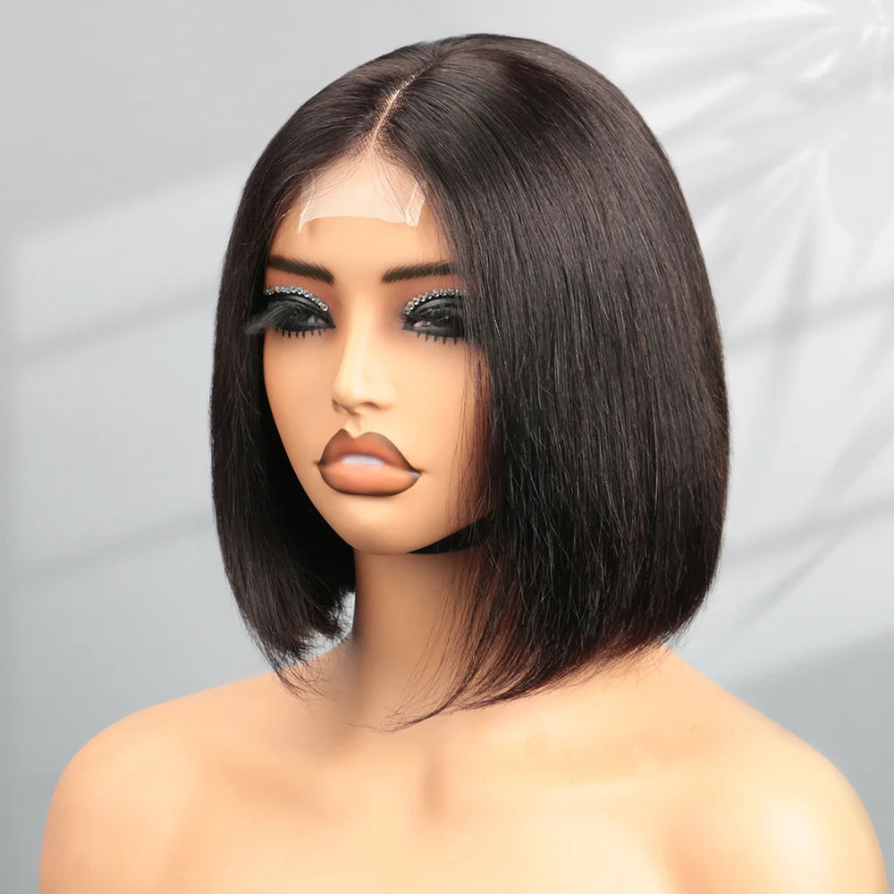 IMANI HAIR Glueless Straight Human Hair Lace Front Wig