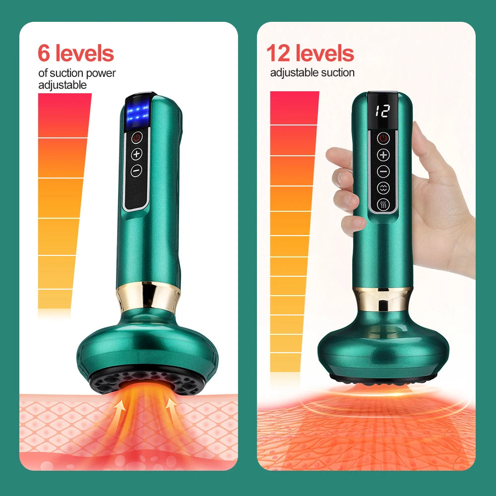 Smvp Anti Cellulite Infrared Thermo Cupping Massager Suction Rechargeable