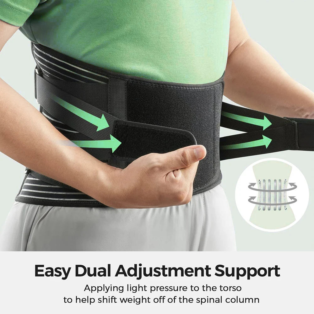 DIDAONUMEN Back Support Belt Men And Women Pain Relief Breathable