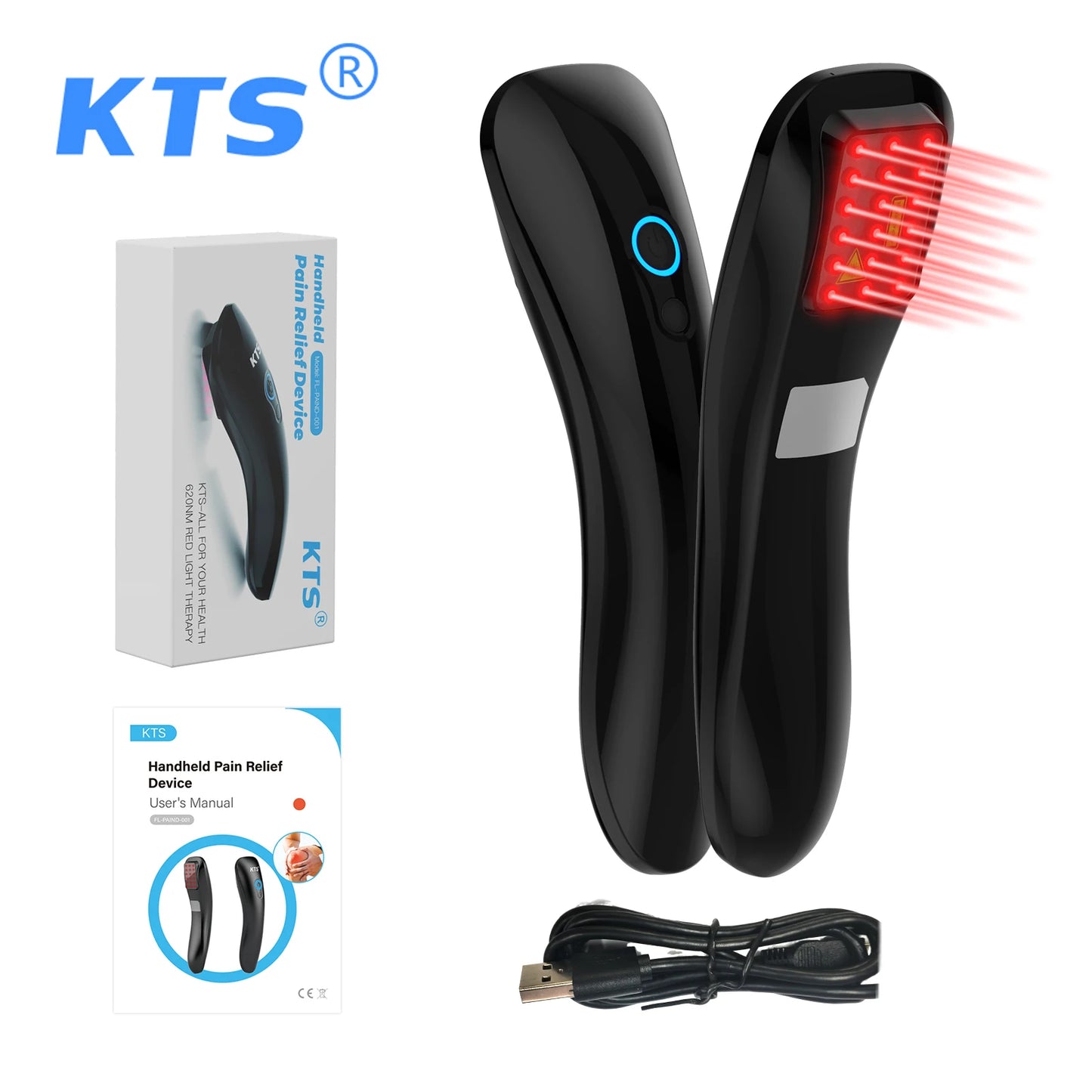 KTSElectronic Portable LLLT Therapy Device for Body Pain Relief