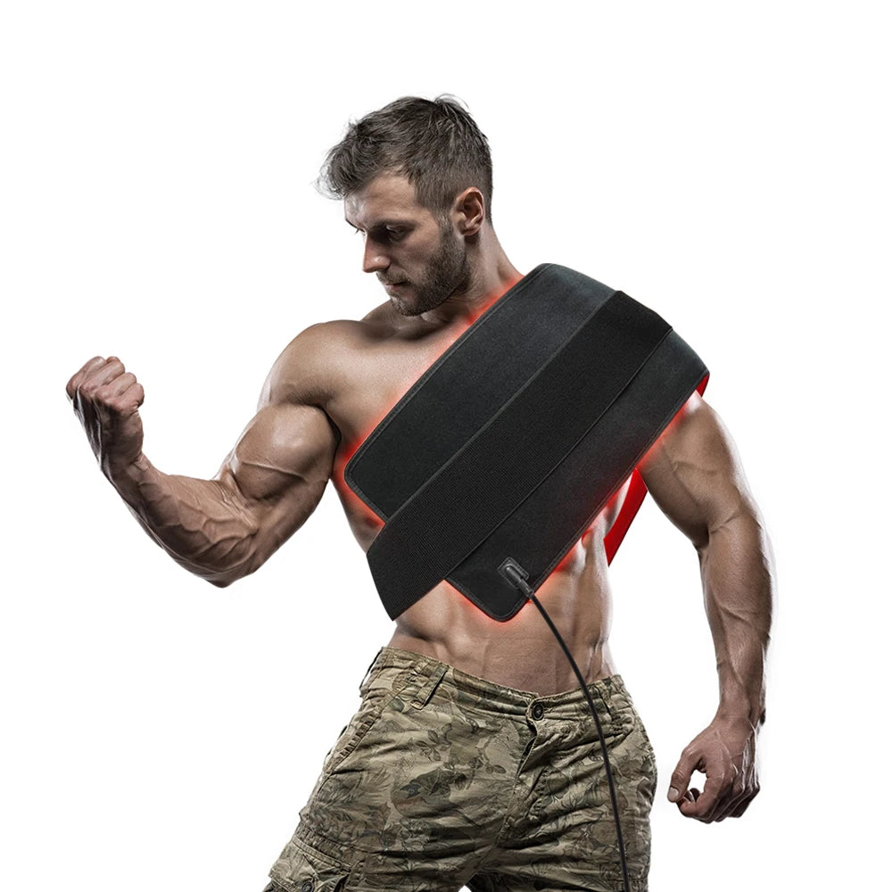 Red Light Therapy Pad 660nm 850nm For Waist Back Shoulders