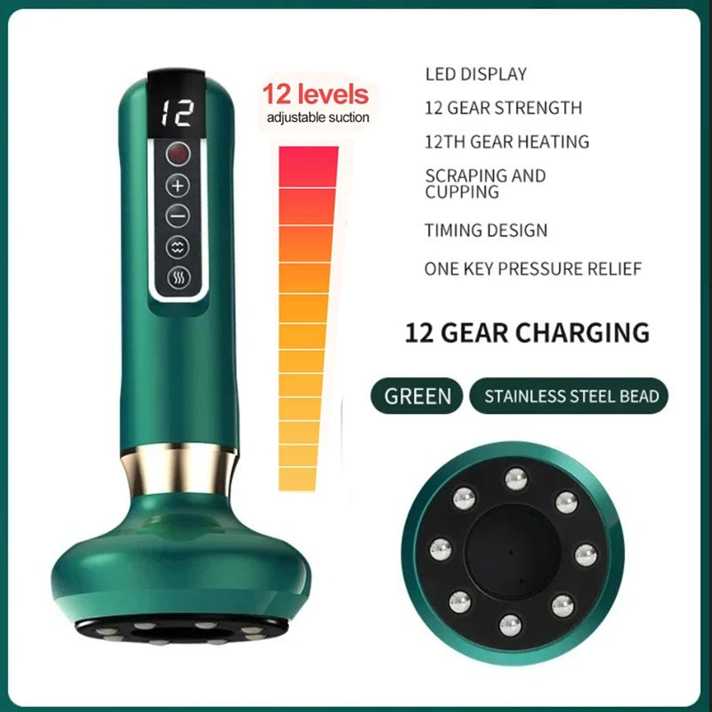 Smvp Anti Cellulite Infrared Thermo Cupping Massager Suction Rechargeable