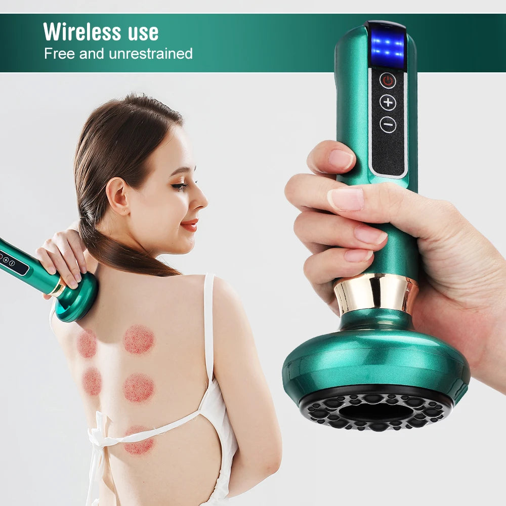 Smvp Anti Cellulite Infrared Thermo Cupping Massager Suction Rechargeable