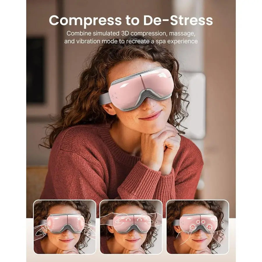 Eyeris Eye Massager With Heat For Migraine Sleep Mask