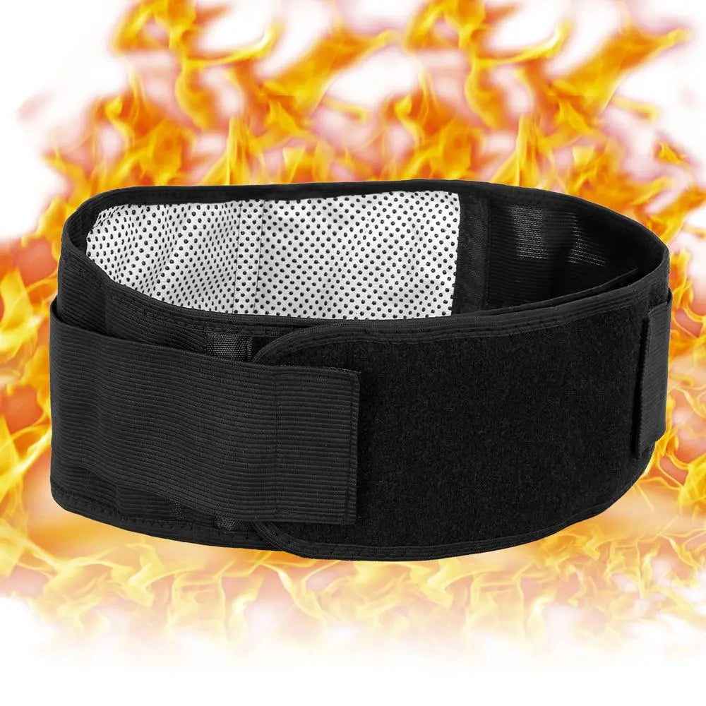 Unisex Magnetic Back Support Belt Self Heating Therapy Lumbar Brace