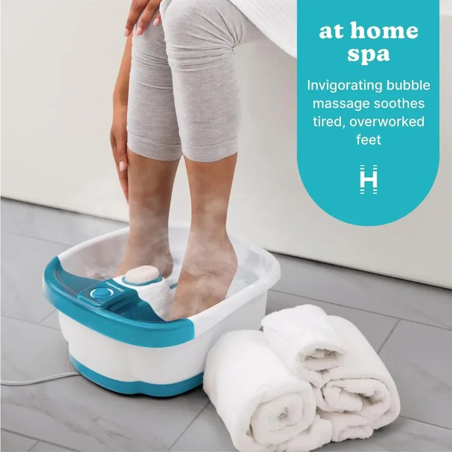 TLX Bubble Mate Toe Touch Foot Spa With Raised Nodes